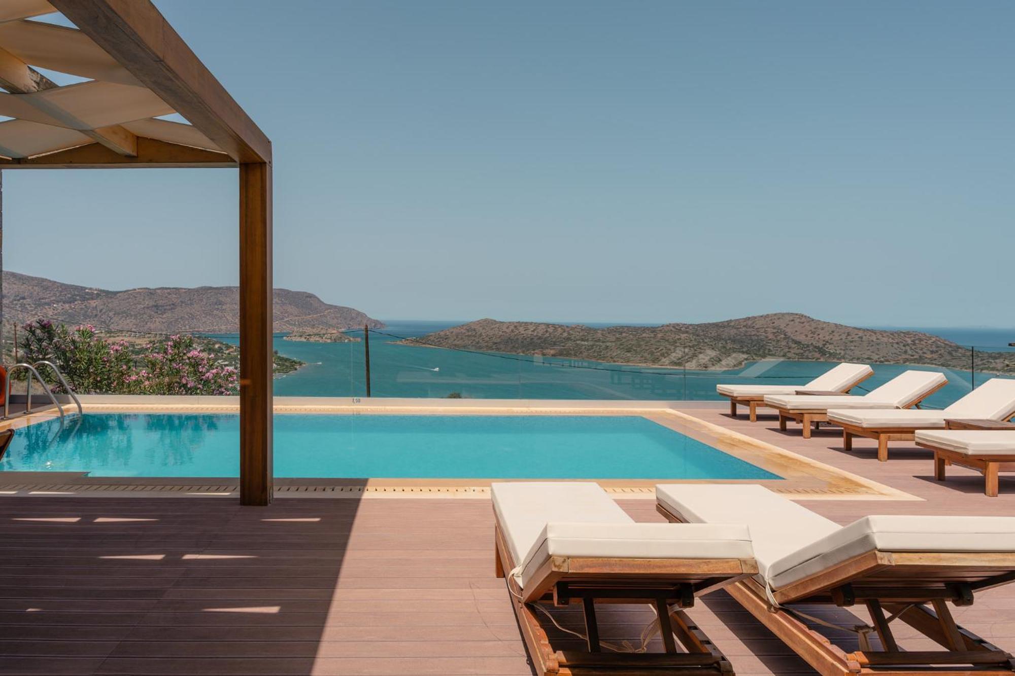 Elounda Panorama Villa Kültér fotó