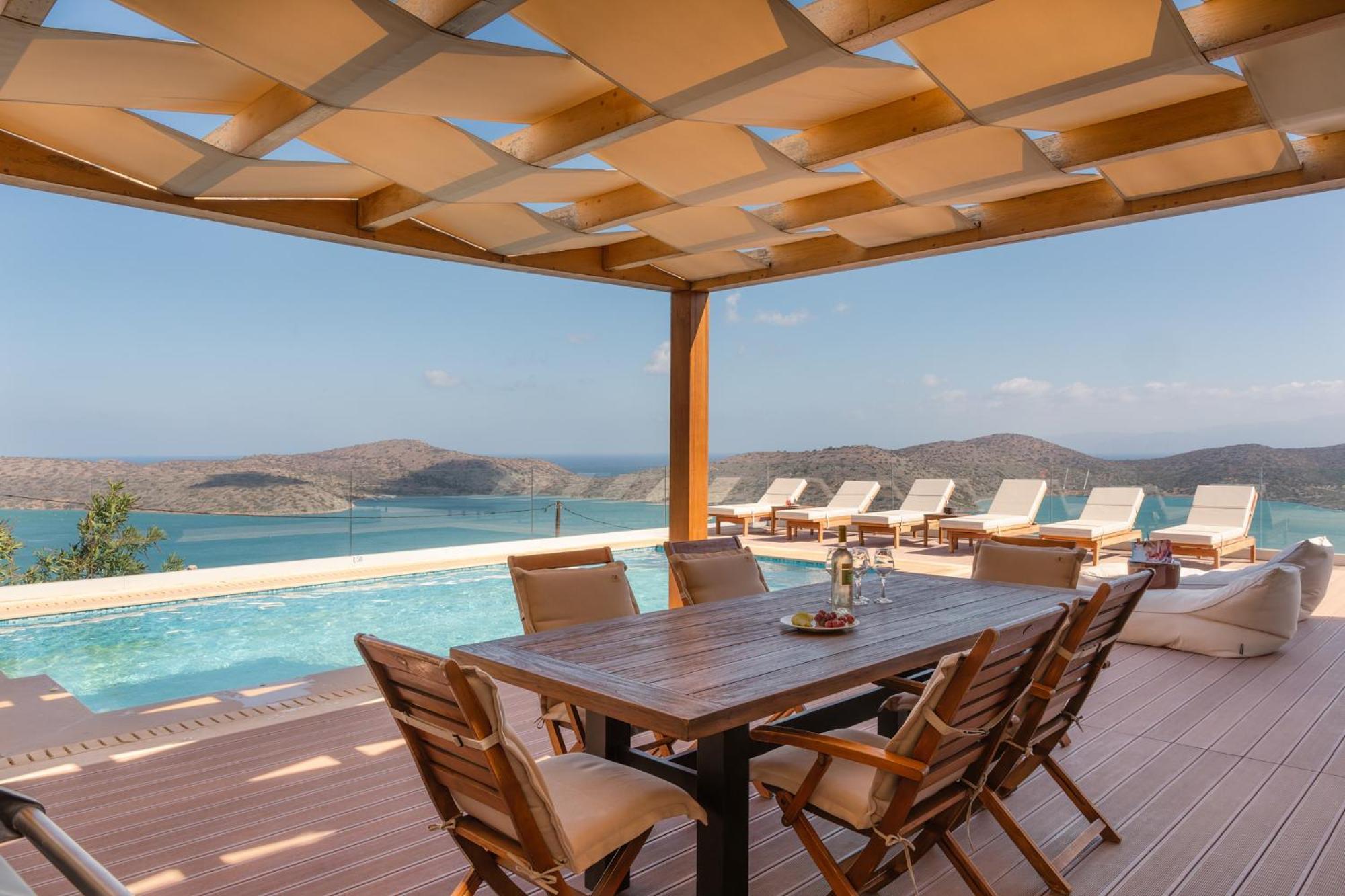 Elounda Panorama Villa Kültér fotó
