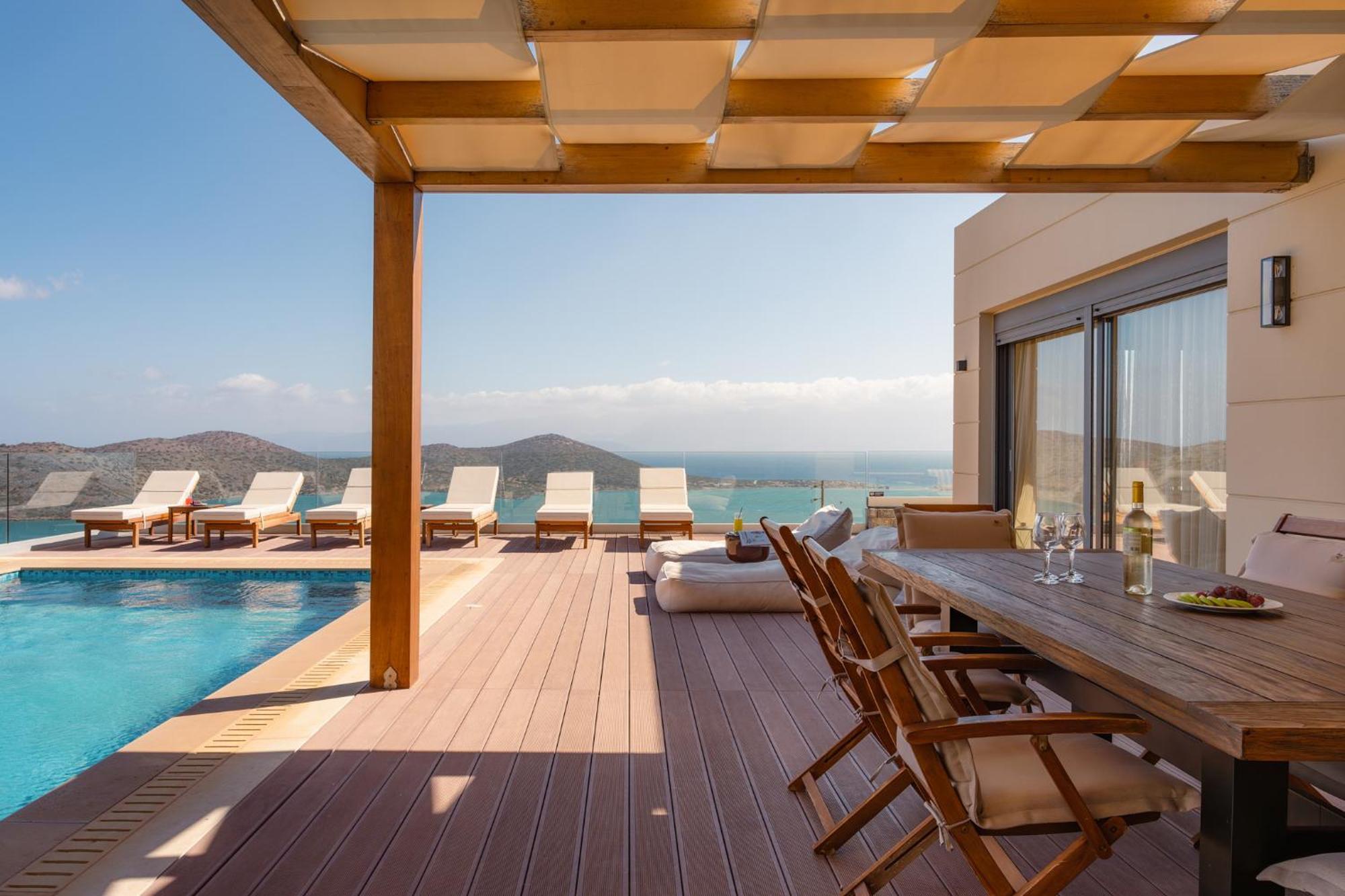 Elounda Panorama Villa Kültér fotó
